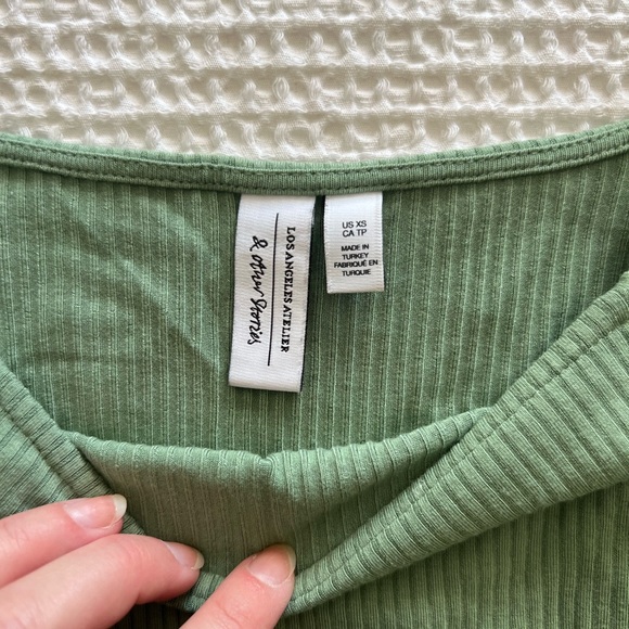 & other stories Square neck body suit - Picture 2 of 2